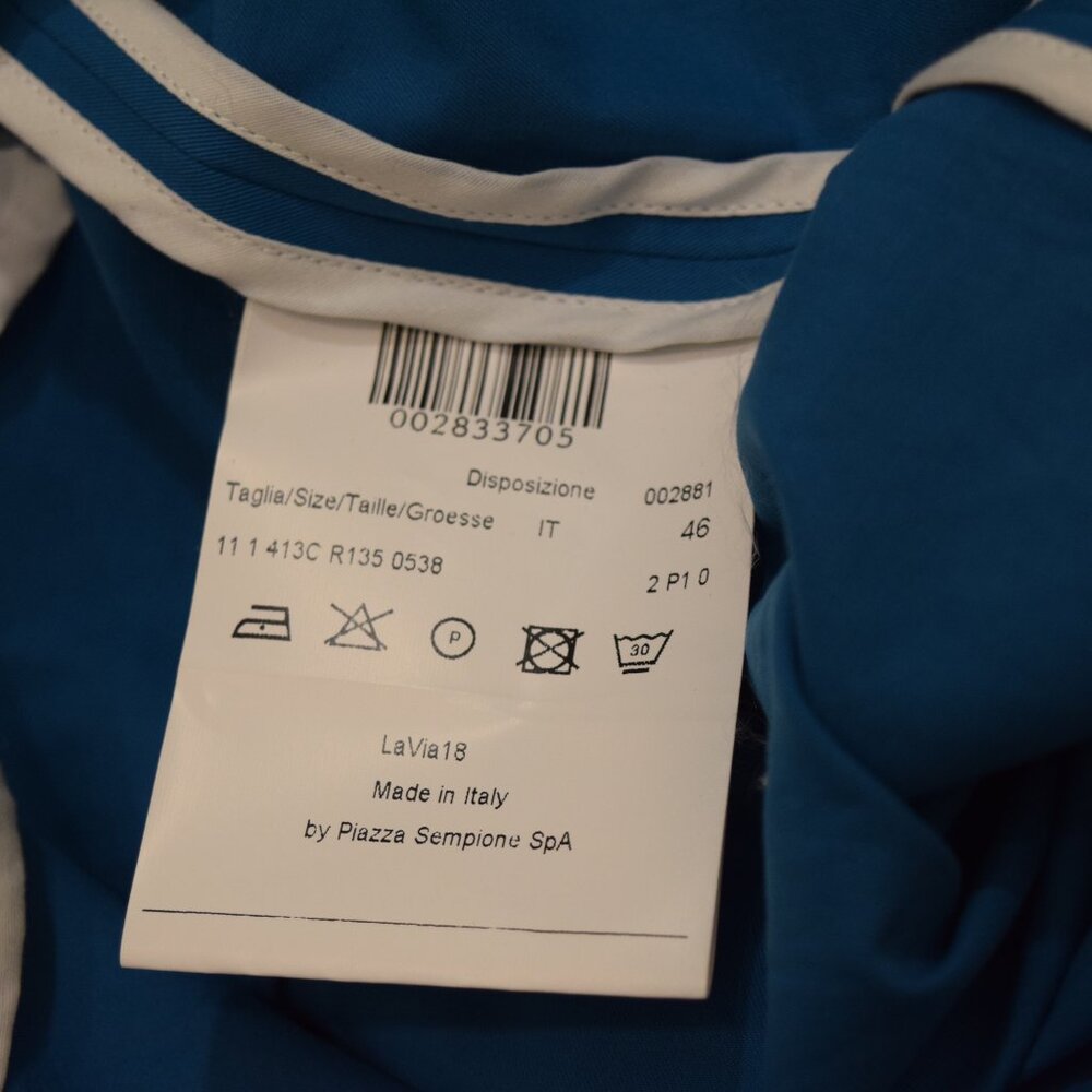 Lavia18 - Blue Wrap Coat - IT46 (US 10/12) - Picture 6 of 7